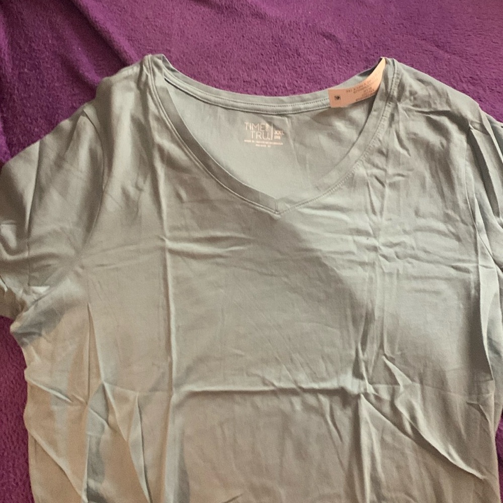 Women’s Time and Tru V-neck Tee